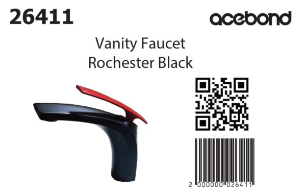 Vanity Faucet Rochester Black - Image 2