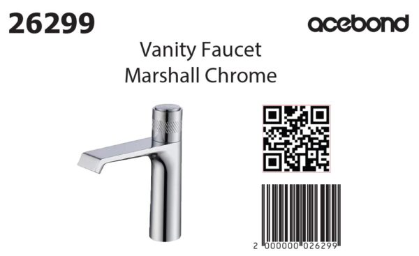 Vanity Faucet Marshall Chrome - Image 2