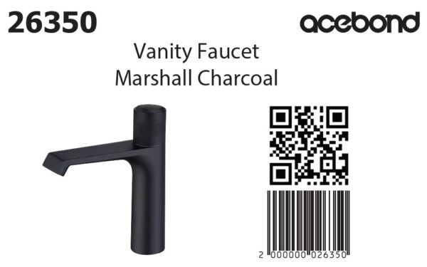 Vanity Faucet Marshall Charcoal - Image 2