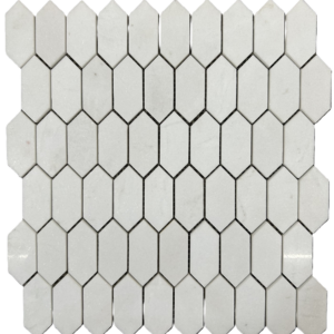 Mg6016 Thesso elegonted Hex Marble Mosaic 12x12 (1 SQF/PC)