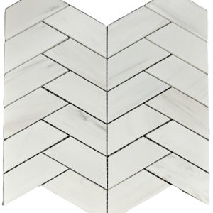 MG6020 dolomite Chevron Marble Mosaic 12x12